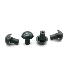 Customizable Sizes Silicone Rubber Stopper End Cap Plug With Cutting Service Eco-friendly 40-90 Shore Hardness