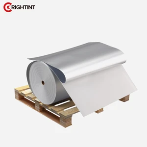 Acrylic Adhesive Water Resistant BOPP Tape Single Sided Jumbo Roll For Barcode And Logistics Labels