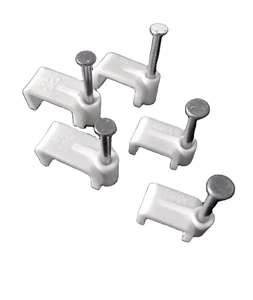 Good Quality Factory Nylon Flat Cable Clips Size CHF4MM square Cable Clips