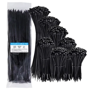 4.8*300/100pcs Fast Delivery High Quality Plastic Nylon Self-locking Cable Zip Ties Nylon Cable Ties Zip Ties