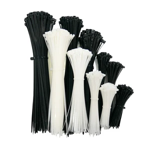 100pcs/bag 4.8*200 Factory Price Cable Ties Cable Ties Nylon 66 Self Locking Nylon Cable Tie