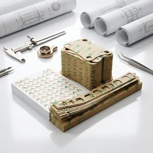 For 467MP Pressure Sensitive Acrylic Double Sided Heat-Resistant PE Material Waterproof Tape Custom Die-Cut Shapes For Masking