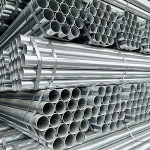 Share To Quality-Assured Robust Galvanized Round Pipes For Water and Gas Distribution