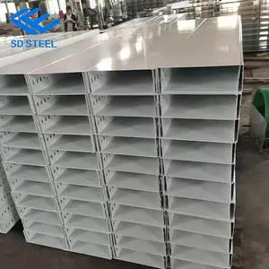 Custom Aluminum Alloy Cable Metal Perforated Cable Tray Cable Tray Design Trunking Cable Tray for Wire Management