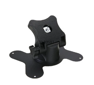 Display Mount Bracket Butterfly Base Double-sided Adhesive Iron Frame Monitor Stand for Car Monitor Backup Dashboard Cam Dash