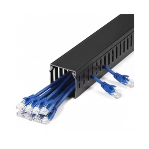 Electrical Wiring Duct with Good Insulation Multi Color PVC Trunking for Safety Use