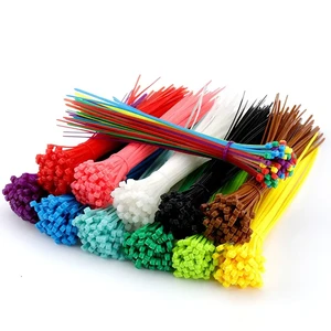 High Quality Custom Self-Locking Standard Plastic Cable Ties Tools 4.8*300mm Nylon 66 Zip Tie Cable Tie