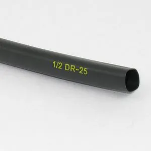 For D38999-Connector Protect ZH-DR25 6.4mm (1/4 In) Flexible Heat Shrink Tubing Alternative for Prototype Wire Harness Assembly