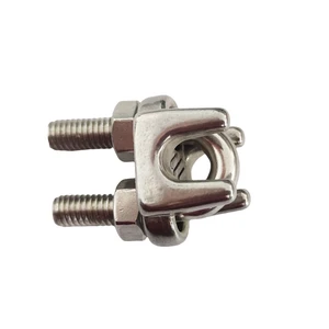 Rigging Hardware Stainless Steel 304 Wire Rope Cable Clamp Clips