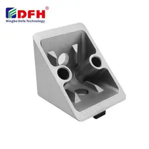 60*60 Inside Gusset Die Cast Aluminum Triangle Corner Reinforcing Bracket