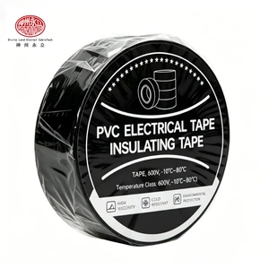 Flame Retardant Industrial Grade PVC Electrical Insulating Tape Strong Adhesive Wide Temperature Resistance for Wire Wrapping