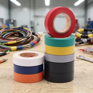 High-Temperature Insulating Electrical Tape PVC 18*20 600V for Insulation Winding