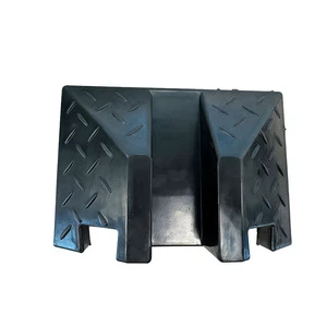 Professional Grade Cable Cover End Cap Cable Protector Ramp Reliable Connection End Cap for Cable Protector Ramp