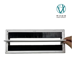 Conference Table Office Desk Cable Tray Brush Grommet Cable Management Brush Office Desk Grommet Cable Strip Brush