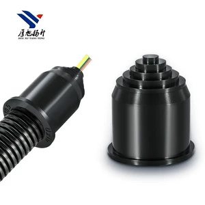 HXYY Conduit End Cap Corrugated Pipes Rubber Plug Hot Sale Flexible Conduit Pipe Rubber End Caps