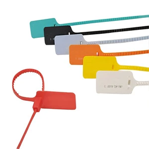 Wholesale Custom Logo Security Cable Tags Cable Ties Disposable Cable Zip Tie Tag Self-Locking Nylon Identification for Shoes