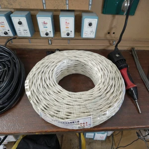 Manufacturer's 300V Fire Wire 2*1.5mm² Flexible Copper Core PVC Insulated Twisted Connection Wire For Household Building