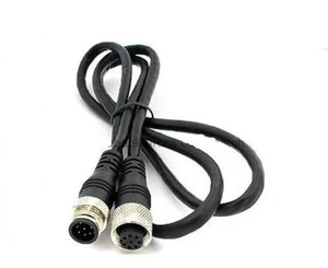 RJ45 Ethernet Cable m8 Male and Female Sensor Connectors M12 Socket