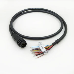 Customized 14Pin Adapter IP68 Waterproof PVC Automotive Wiring Harness Cable Connector