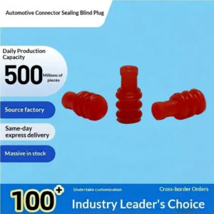 Automotive Rubber Cavity Plug Terminal Cable Waterproof Seal Connectors EU020-01050