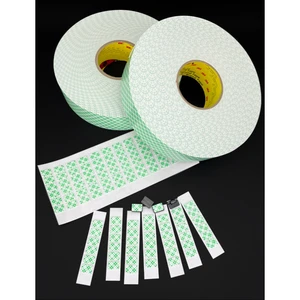 High-Strength White PE Foam Double-Sided Acrylic Adhesive Card-Type Mounting Bracket Self-Adhesive Cable Clip 1mm Thick