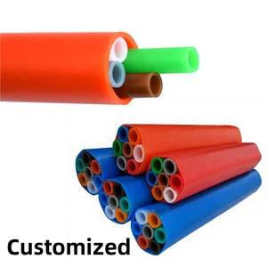 Factory Direct 4/7 Way HDPE Micro Duct Bundle Customizable For Fiber Optic Cable Underground Telecom Conduit Network
