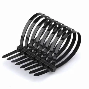 Hot Sale Angke Brand 7.5*300mm Self-Locking Nylon 66 Eco-Friendly Cable Ties Clips Black
