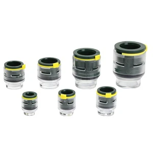 FPF12MM Microduct End Caps Connector for Air Blowing Optical Fiber Cable Microduct Ene Stop Coupler