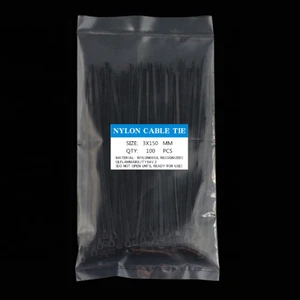 9.0x500mm Big Size Long Lasting Nylon Cable Tie for Bundle and Fix Cables