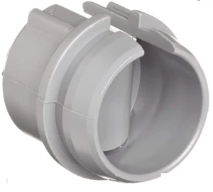 Gray Non-Metallic Cable Connector, Snap Style, Push in Electrical Conduit &Fittings