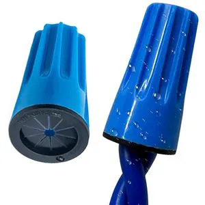 22-8AWG Screw-Type Waterproof Closed Terminal US Standard Wire Cap P4W Waterproof Wiring Connector Cap