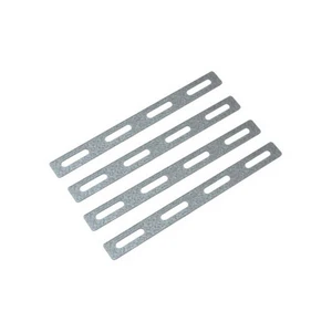 4 Pcs Metal Brackets For Box Fixing Mounting Hardware Support Strips