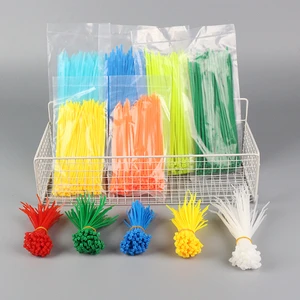 YDSL Tie Wraps Low Price Strong Self Locking 4 Inch 6 Inch 8 Inch Plastic Cable Tie Hard to Break Nylon Cable Tie Reusable