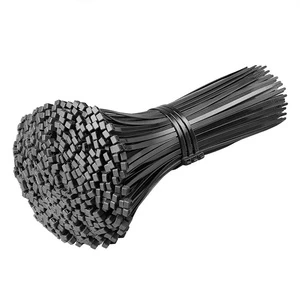 Self-Locking Nylon Cable Ties Black White Plastic Binding Wire Ties 300mm Cold-Resistant High-Temperature Resistant Fixed