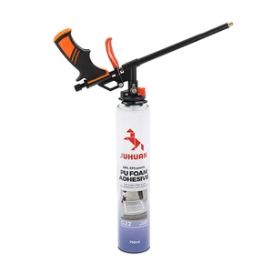 JUHUAN G22 PU Foam Adhesive, Low Expansion Foam Glue For XPS EPS Insulation Board External Wall Thermal Insulation