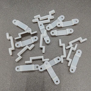 Waterproof LED Strip Fixing Silicone Cable Clips End Cover Caps & Sleeve Plugs for LED Light Strip Installation Accessories
