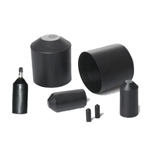 UV Resistant Heat Shrink Cable End Caps Protective Plastic Rubber End Cap for Heat Shrinkable Materials