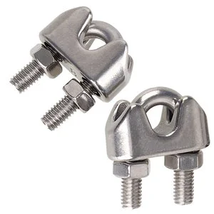 Rigging Hardware 304 Stainless Steel Cable Clamp Wire Rope Clips