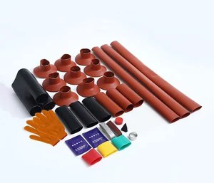 Anshan 35KV Indoor 3-Core Heat Shrink Termination Kits NSY-35/3.1 FEP Jacket Cable Accessories For 50~500mm Cable