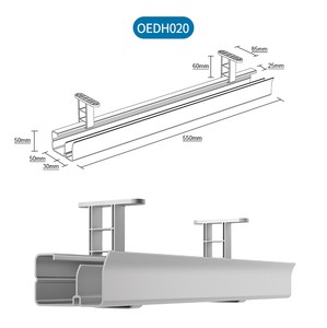 ABS Solid Cable Tray for Office-Wire Channel Management