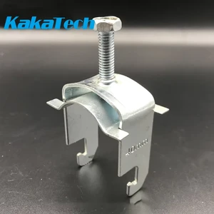 Hot Dip Galvanized HDG One Piece Single Cable Clamps Cable Clips for 1-5/8