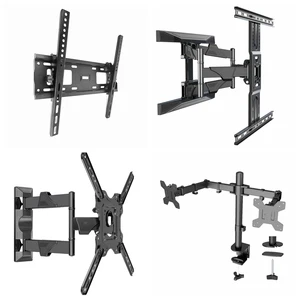 Full Motion Tilt Tv Mount 32-75 Tilting on Wall Strong Adhesive Retractable Motorized 26-55 for Tv Mount TV Bracket