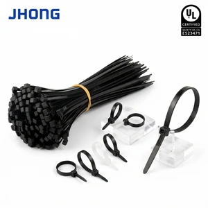 4 Inch 100mm Mini Nylon Cable Ties Small Plastic Zip Ties For Home Office And DIY Cable Organization