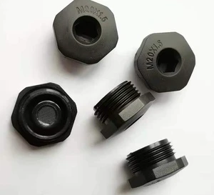 M20 Cable Gland Screw End Cover Gray Screw End Cap