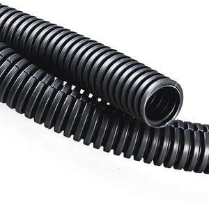 Corrugated Conduit Flexible Cable Protection Tube for Electrical Wiring Harness Routing Durable Bendable Wire Management Hose