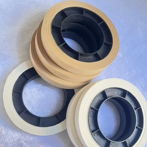 25mm 100m Manual Heat Sealing Adhesive Red Tape Single Sided Banding Paper Roll