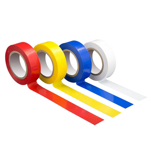 Custom 19mm 10m Black White Color Water Proof Pvc Wiring Electrical Insulating Tape