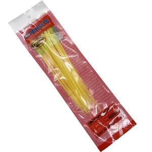 Wholesale Yellow 10 Inch Self-Locking Zip Ties Low Price Nylon Cable Ties Manufacturer Wholesale Cheap Price Fast Delivery