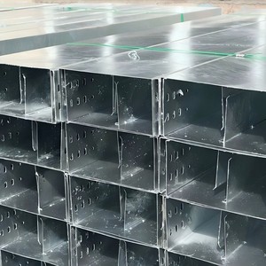 Hot-dip Galvanized Fireproof Aluminum Alloy Cable Tray Wireway Cable Laying Bridge