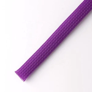 Braided Sleeve PET Audio Cable Sleeves Electrical End Cap for Cable Protection